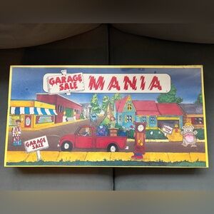 Garage Sale Mania Board Game - Vintage 1986 NEW Sealed Never Opened